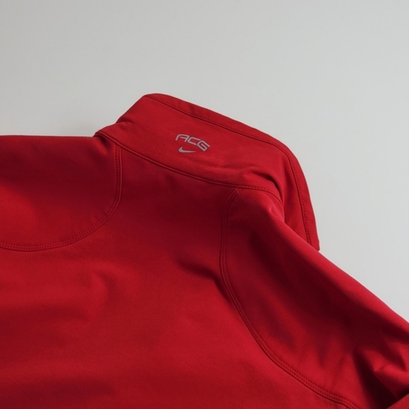 Vintage 90s Nike ACG Windbreaker Red Zip Up Jacket Medium - Picture 6 of 9